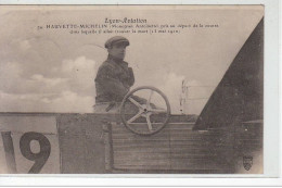 LYON - AVIATION - HAUVETTE-MICHELIN (monoplan Antoinette) Au Départ De La Course Ou Il Trouvera La Mort  - Très Bon état - Autres & Non Classés