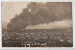 PAGNY - INCENDIE - CARTE PHOTO - Très Bon état - Otros & Sin Clasificación