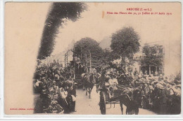 AMBOISE : Fête Des Fleurs Des 30, 31 Juillet Et 1er Août 1910 - Très Bon état - Amboise