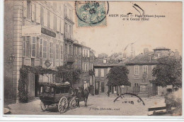 AUCH : Place Villaret-Joyeuse Et Le Central-Hôtel - Très Bon état - Auch