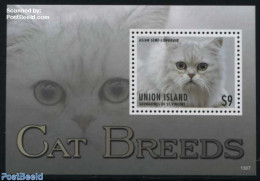 Saint Vincent & The Grenadines 2013 Union Island, Asian Semi-longhair Cat S/s, Mint NH, Nature - St.Vincent Y Las Granadinas