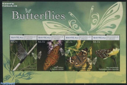 Saint Vincent & The Grenadines 2011 Mayreau, Butterflies 4v M/s, Mint NH, Nature - Butterflies - St.Vincent E Grenadine