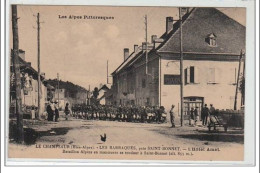 LES ALPES PITTORESQUES : LE CHAMPSUR : Les Barraques, Près St Bonnet - L'hôtel Amat. - Bataillon Alpins - Très Bon état - Other & Unclassified