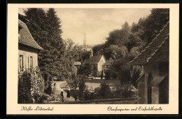 AK Lichtenthal, Kloster Mit Clausurgarten Und Einsiedelkapelle  - Autres & Non Classés