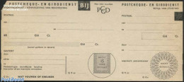 Netherlands 1961 Giro Stortingsformulier 15c, Unused Postal Stationary - Brieven En Documenten