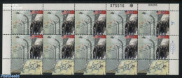 Israel 1995 End Of World War II M/s, Mint NH, History - Flags - World War II - Ongebruikt (met Tabs)