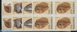 Vietnam 1970 Shells 4v, Imperforated, Blocks Of 4 [+], Mint NH, Nature - Shells & Crustaceans - Meereswelt