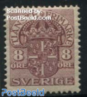 Sweden 1910 5Kr, WM Crown, Stamp Out Of Set, Mint NH - Nuovi