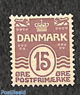 Denmark 1905 15o, Stamp Out Of Set, Unused (hinged) - Neufs