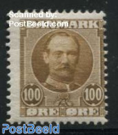 Denmark 1907 100o, Stamp Out Of Set, Mint NH - Nuovi