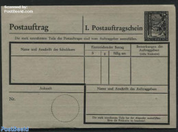 Austria 1946 Postal Money Order 15g, Grey Cardboard, Unused Postal Stationary - Storia Postale