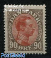 Denmark 1918 90o, Stamp Out Of Set, Unused (hinged) - Unused Stamps