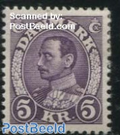 Denmark 1934 5Kr, Stamp Out Of Set, Unused (hinged) - Neufs