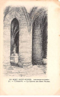 LE MONT SAINT MICHEL - L'Abbaye - La Crypte Des Gros Piliers - Très Bon état - Le Mont Saint Michel