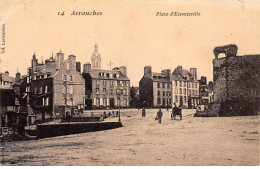 AVRANCHES - Place D'Estonteville - état - Avranches