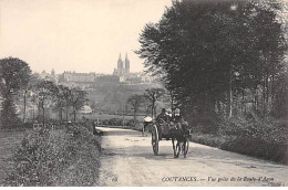 COUTANCES - Vue Prise De La Route D'Agon - Très Bon état - Coutances