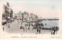 CHERBOURG - L'Avant Port Et Le Quai Caligny - Très Bon état - Cherbourg