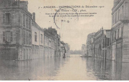 ANGERS - Inondations De Décembre 1910 - Rue Thiers - Très Bon état - Angers