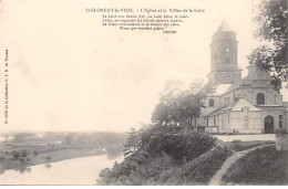 SAINT FLORENT LE VIEIL - L'Eglise Et La Vallée De La Loire - Très Bon état - Sonstige & Ohne Zuordnung