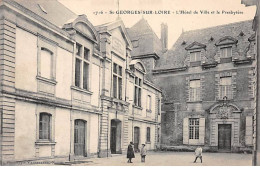 SAINT GEORGES SUR LOIRE - L'Hôtel De Ville Et Le Presbytère - état - Saint Georges Sur Loire