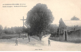 SAINT GEORGES SUR LOIRE - Route D'Angers - Sortie De Saint Georges - Très Bon état - Saint Georges Sur Loire