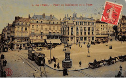 ANGERS - Place Du Ralliement Et La Poste - Très Bon état - Angers