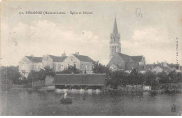 MORANNES - Eglise Et Hôpital - Très Bon état - Autres & Non Classés