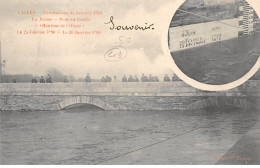 ANGERS Inondé 1910 - Pont Du Centre - Très Bon état - Angers