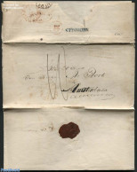 Netherlands 1857 Letter From Amerongen To Amsterdam, Postal History - Brieven En Documenten
