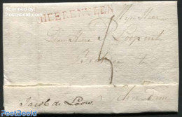 Netherlands 1814 Letter From Heerenveen To Schiedam, Postal History - Briefe U. Dokumente