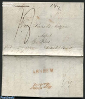 Netherlands 1826 Letter From Berbice (formerly Dutch Colony In Brazil) To Germany, Postmark: Den Helder Zeebrief, Arn,.. - ...-1852 Préphilatélie