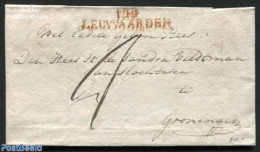 Netherlands 1812 Letter From Leeuwarden To Groningen, Postal History - ...-1852 Préphilatélie