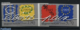 France 1995 Europa 2v, Imperforated, Mint NH, History - Europa (cept) - Ongebruikt