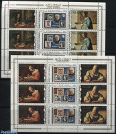 Aitutaki 1979 Sir Rowland Hill 2 M/ss, Mint NH, Stamps On Stamps - Timbres Sur Timbres