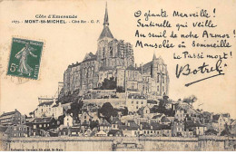 MONT SAINT MICHEL - Côté Est - état - Le Mont Saint Michel