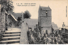 MONT SAINT MICHEL - L'Eglise Paroissiale Et Le Cimetière - Très Bon état - Le Mont Saint Michel