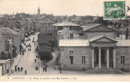 SAINT LO - Le Palais De Justice Et La Rue Carnot - Très Bon état - Saint Lo