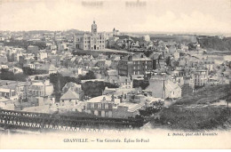 GRANVILLE - Vue Générale - Eglise Saint Paul - Très Bon état - Granville