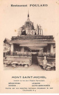 MONT SAINT MICHEL - Restaurant POULARD - Très Bon état - Le Mont Saint Michel