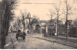 CHERBOURG - L'Avenue Carnot Et Le Jardin Public - Très Bon état - Cherbourg