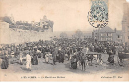 AVRANCHES - Le Marché Aux Bestiaux - état - Avranches