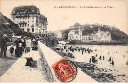 GRANVILLE - Le Plat Gousset Et La Plage - Très Bon état - Granville