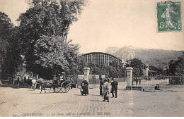 CHERBOURG - La Gare, Côté De L'Arrivée - Très Bon état - Cherbourg