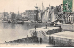 CHERBOURG - Le Quai Alexandre III - Très Bon état - Cherbourg