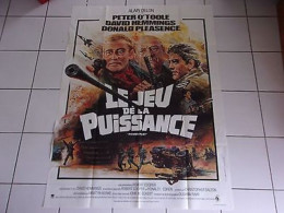 Affiche Originale 120 X 160 Film LE JEU DE LA PUISSANCE Peter O'Toole - Afiches