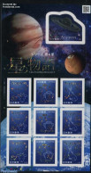 Japan 2016 Tales From Stars 4 10v S-a M/s, Mint NH, Science - Various - Astronomy - Holograms - Nuevos