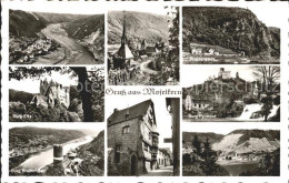 72179585 Moselkern Panorama Druidenstein Burt Eltz Burg Pyrmont Burg Bischofstei - Other & Unclassified