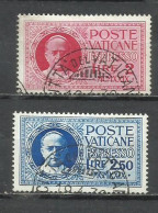 Q539C- SERIE COMPLETA 36,00€ VATICANO ESTADO IGLESIA  EXPRES 1929 Nº 1/2 URGENTE PAPA DE ROMA - Used Stamps