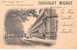 REIMS - Chocolat Mignot - Paris - Quai Du Louvre - Très Bon état - Reims
