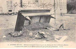 Guerre De 1914 - Billard Transporté Dans Le Parc Du Château De GUE A TRESME - Très Bon état - Otros & Sin Clasificación